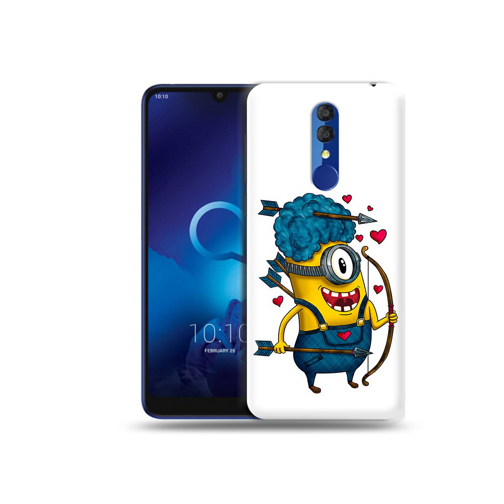 

Чехол MyPads Tocco для Alcatel 3L 5039D (2019) Миньон купидон (PT227139.667.117), Прозрачный, Tocco