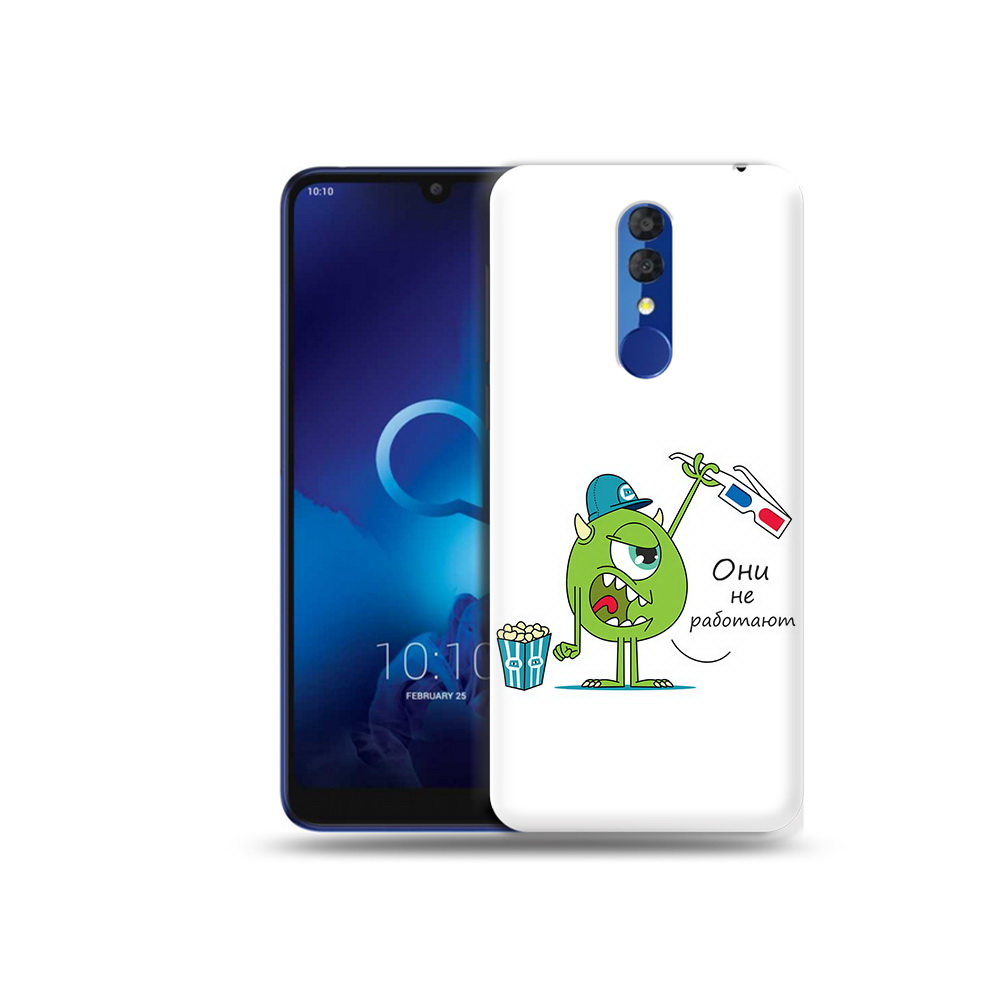 

Чехол MyPads Tocco для Alcatel 3L 5039D (2019) Очки не работают (PT227139.667.129), Прозрачный, Tocco