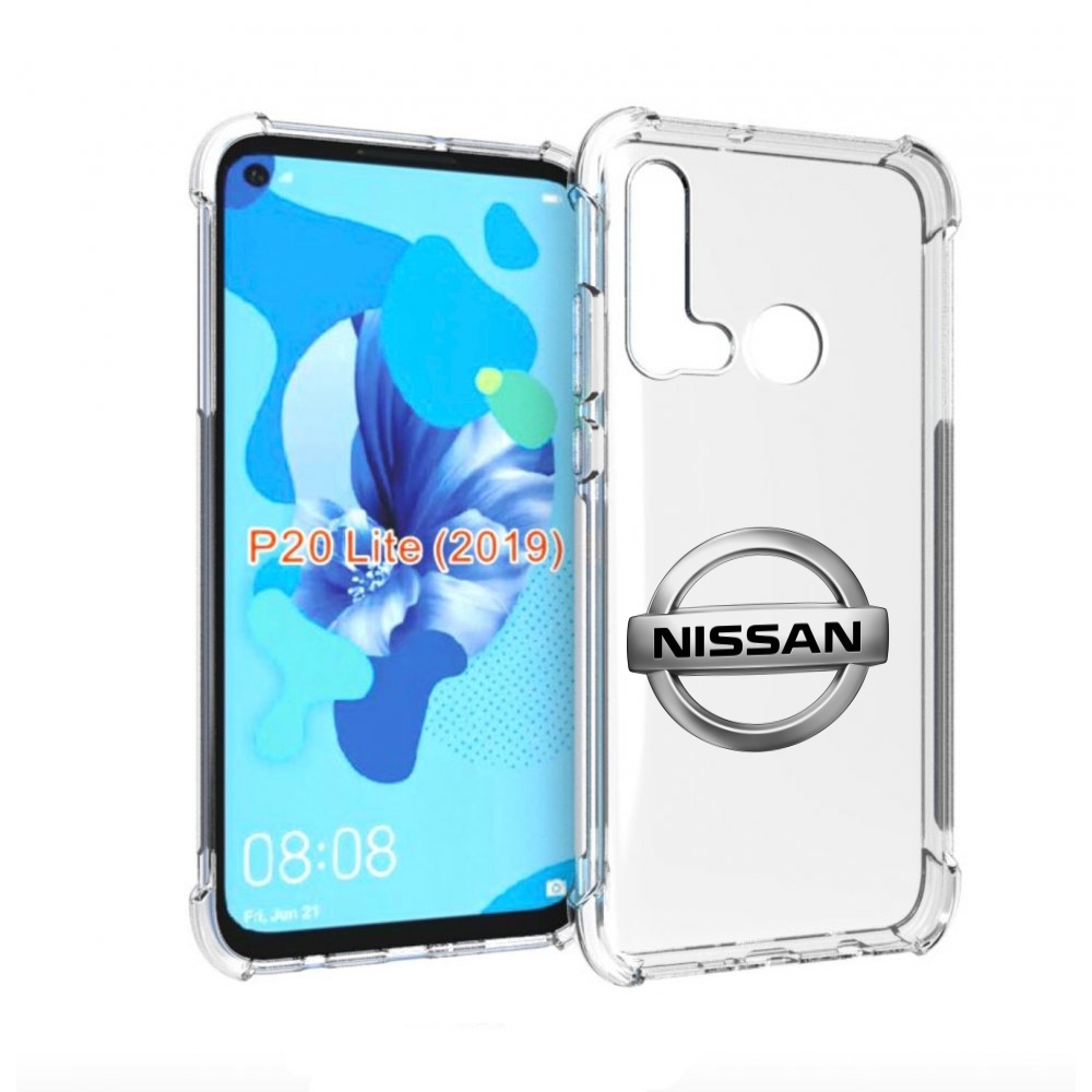 Чехол бампер MyPads nissan-ниссан-3 мужской для Huawei P20 Lite
