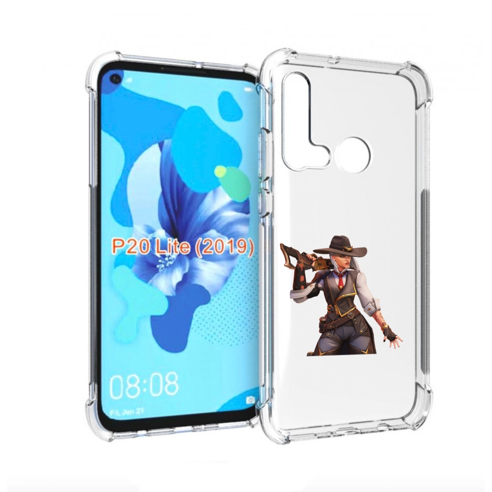 

Чехол бампер MyPads overwatch для Huawei P20 Lite (2019), Прозрачный, Tocco