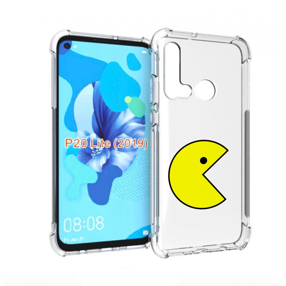 

Чехол бампер MyPads pacman-пекмен для Huawei P20 Lite (2019), Прозрачный, Tocco