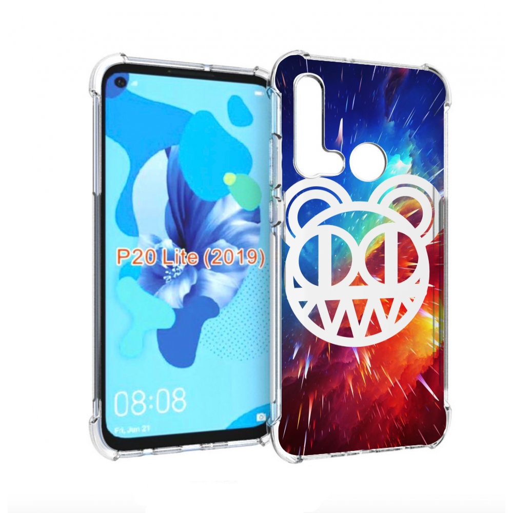Чехол бампер MyPads radiohead cosmos для Huawei P20 Lite (2019)