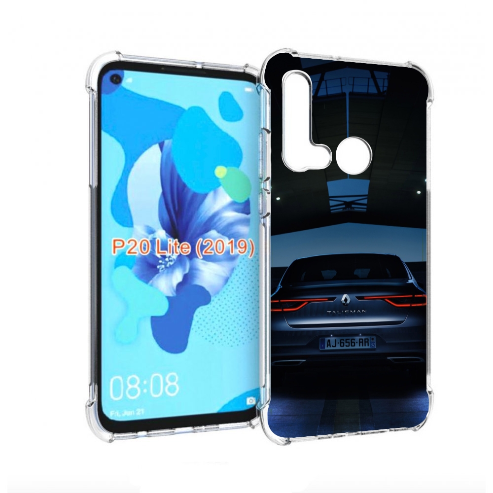 

Чехол бампер MyPads renault рено 1 для Huawei P20 Lite (2019), Прозрачный, Tocco