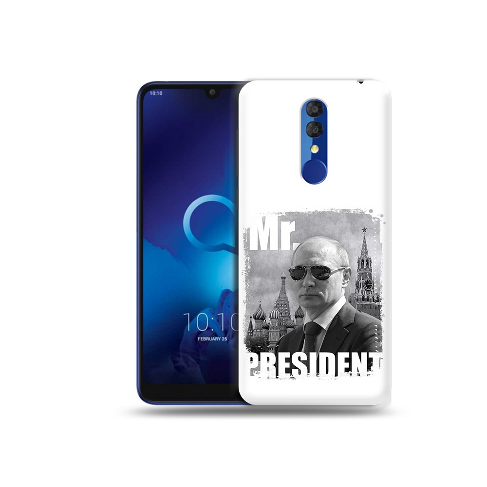 

Чехол MyPads Tocco для Alcatel 3L 5039D (2019) Путин (PT227139.667.141), Прозрачный, Tocco