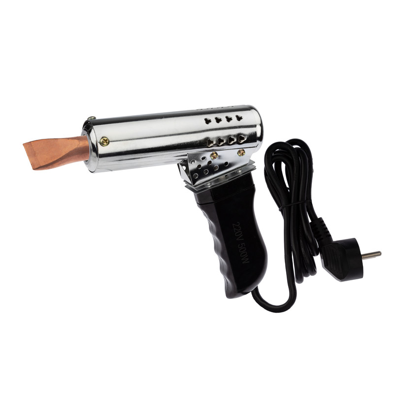 Паяльник-пистолет ПП REXANT, керам.нагреватель, 500 Вт, 230 В, карболитовая ручка паяльник пистолет sparta
