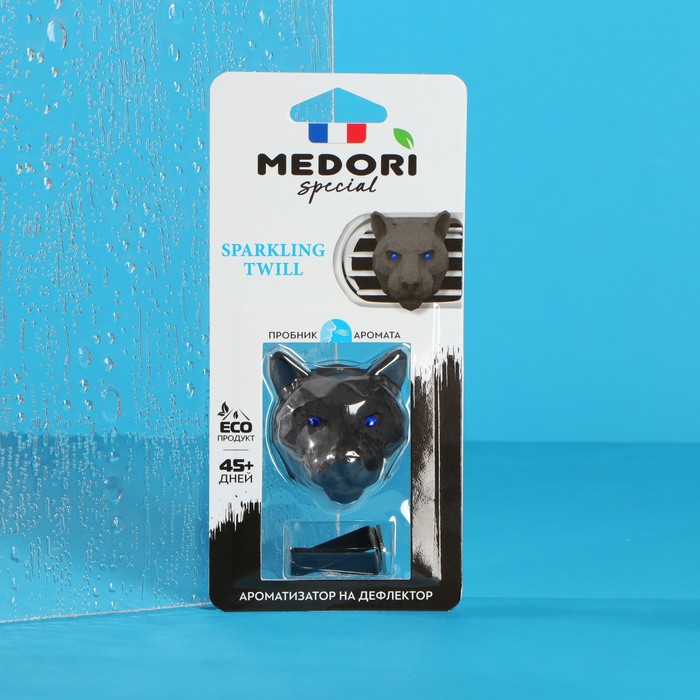 

Ароматизатор в машину 9422267 Medori Sparkling Twill Пантера