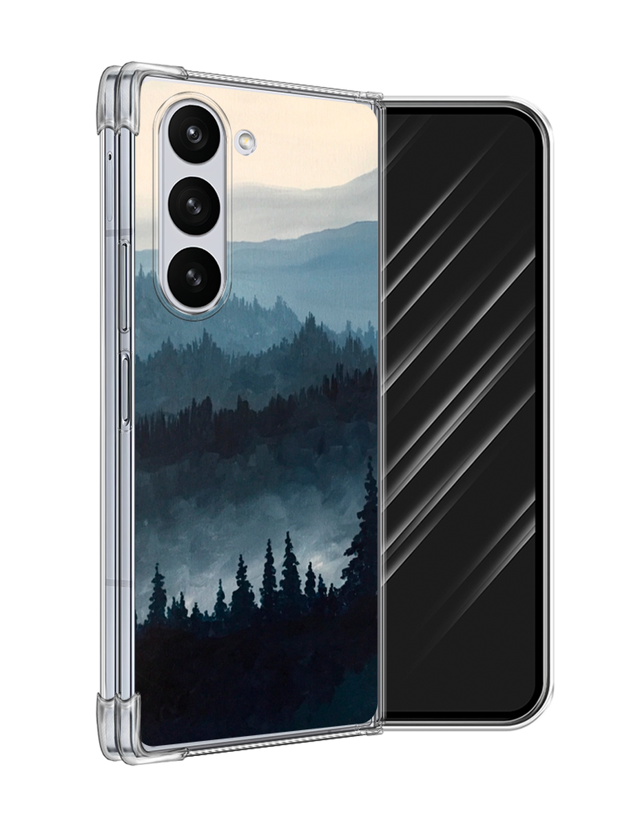 

Чехол Awog на Samsung Galaxy Z Fold 6 "Туманные горы", Бежевый;серый;черный, 2109850-1