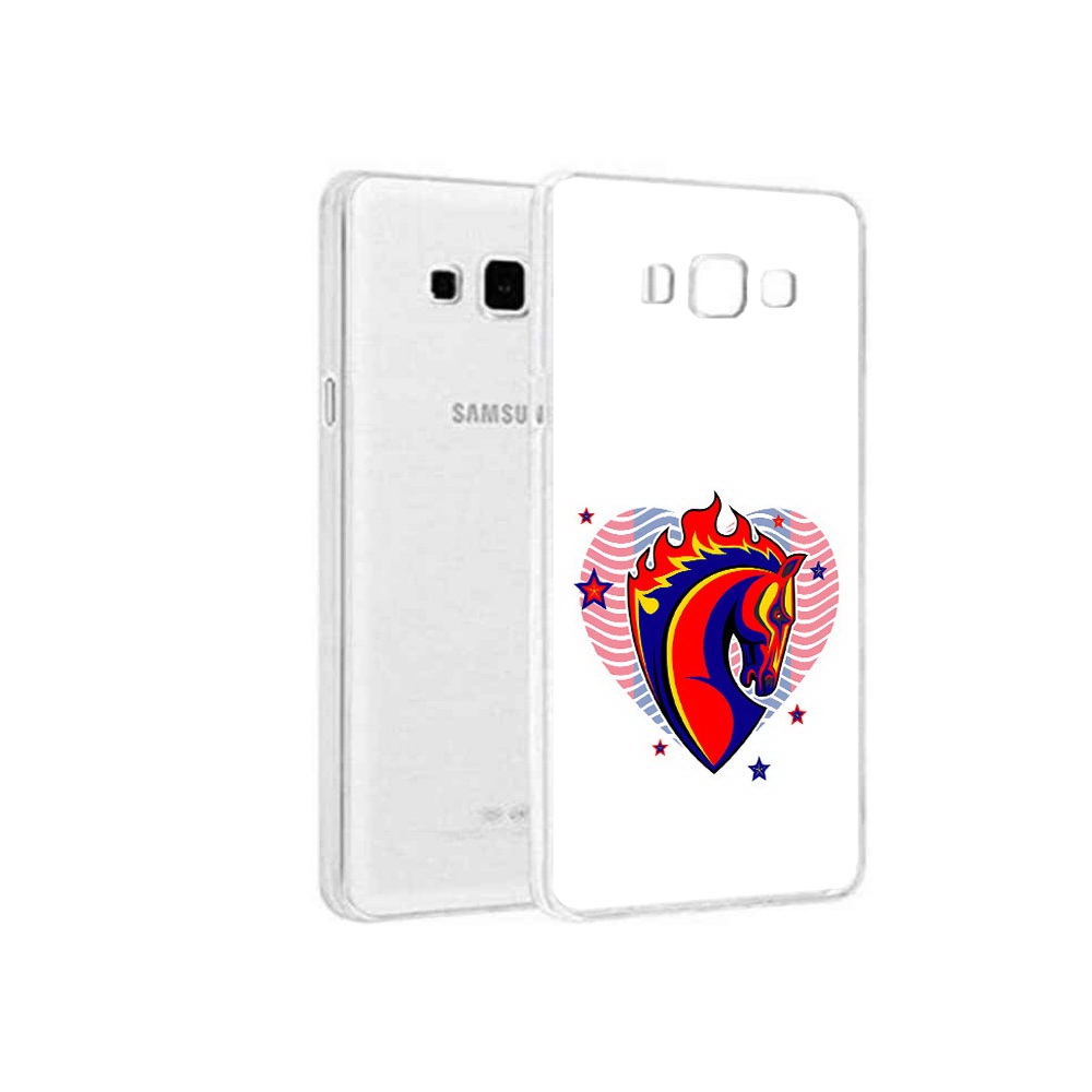 

Чехол MyPads Tocco для Samsung Galaxy A5 (2015) ФК ЦСЛ Лошадь, Прозрачный, Tocco