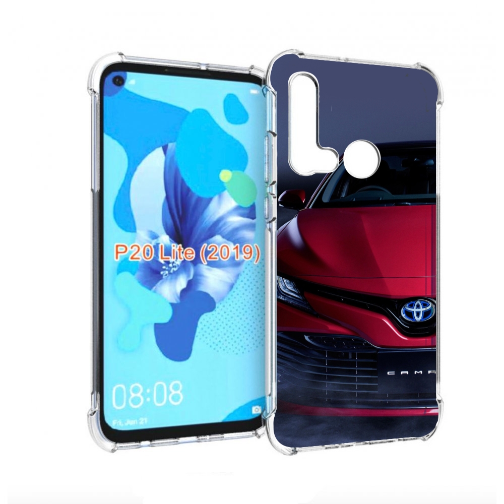 

Чехол бампер MyPads toyota тоиота 1 для Huawei P20 Lite (2019), Прозрачный, Tocco