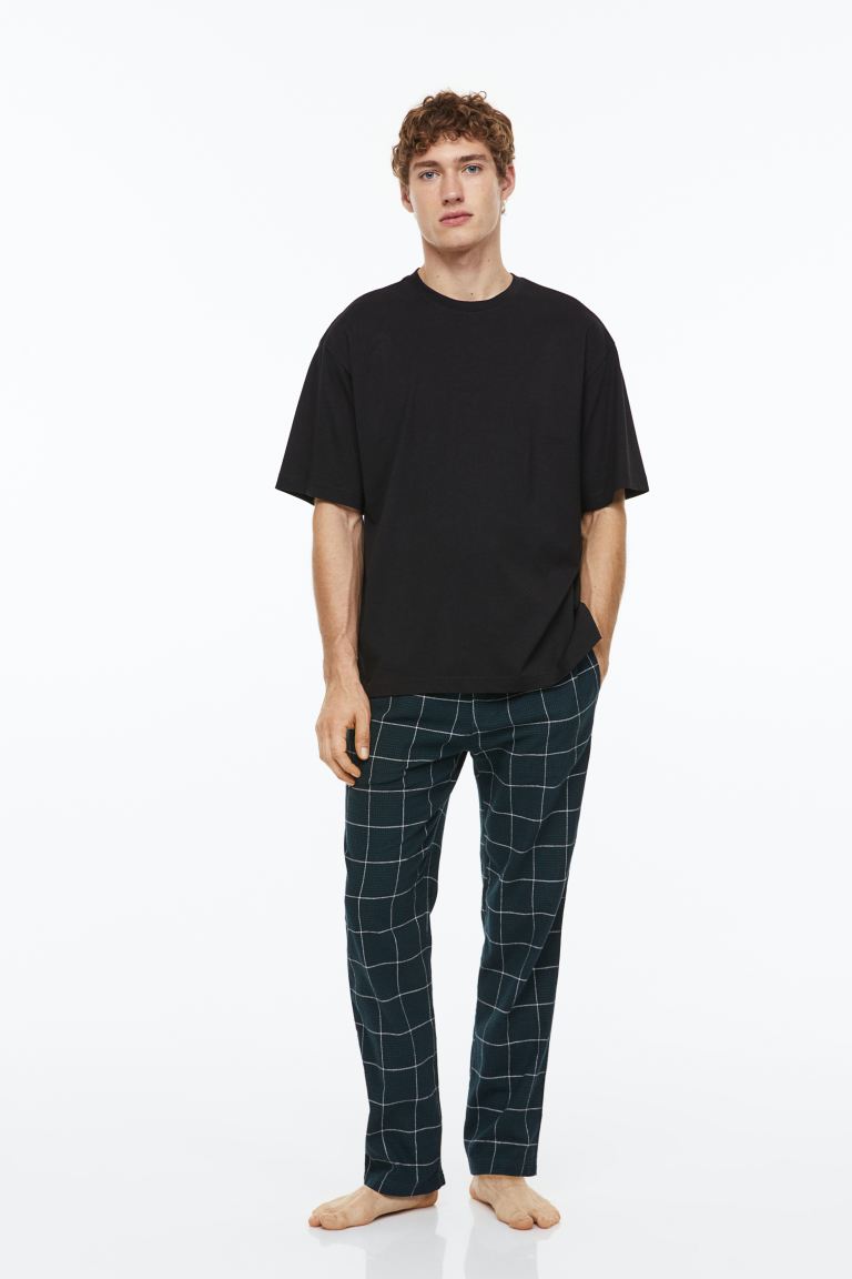 

Пижама мужская H&M 1036556004 зеленая 2XL (доставка из-за рубежа), 1036556004