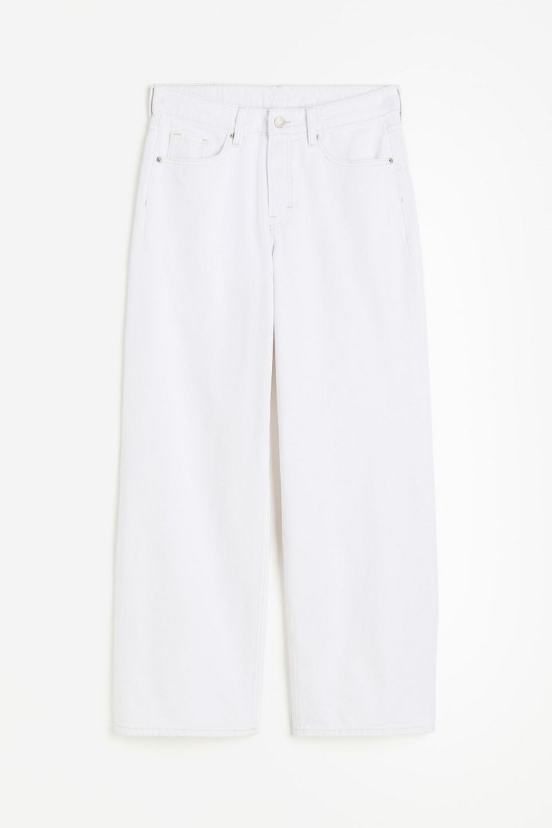 

Джинсы женские H&M 1199190 белые 40 EU, Белый, 1199190