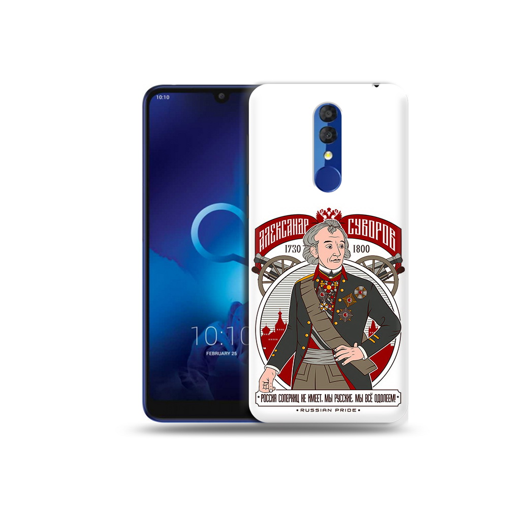

Чехол MyPads Tocco для Alcatel 3L 5039D (2019) Суворов (PT227139.667.164), Прозрачный, Tocco