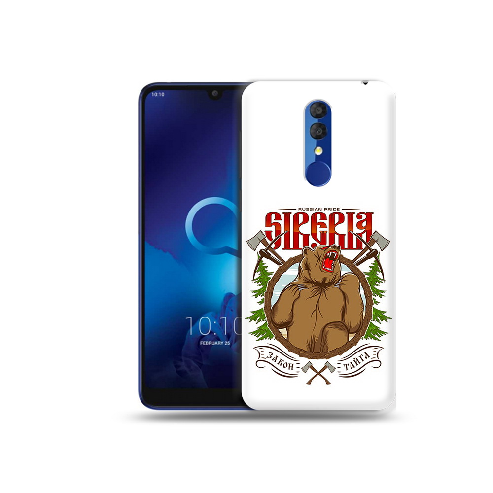 

Чехол MyPads Tocco для Alcatel 3L 5039D (2019) Тайга (PT227139.667.168), Прозрачный, Tocco