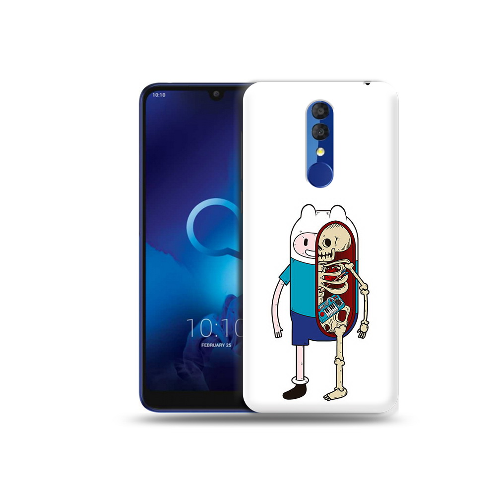 

Чехол MyPads Tocco для Alcatel 3L 5039D (2019) Финн скелет (PT227139.667.187), Прозрачный, Tocco