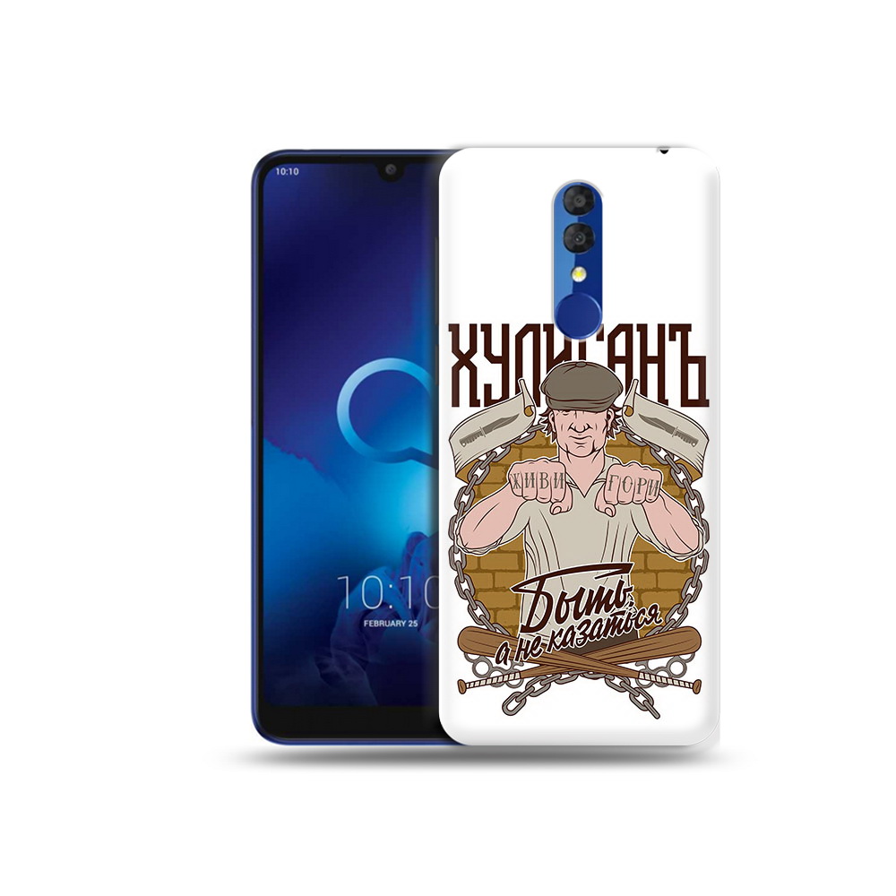 

Чехол MyPads Tocco для Alcatel 3L 5039D (2019) Хулиган (PT227139.667.192), Прозрачный, Tocco