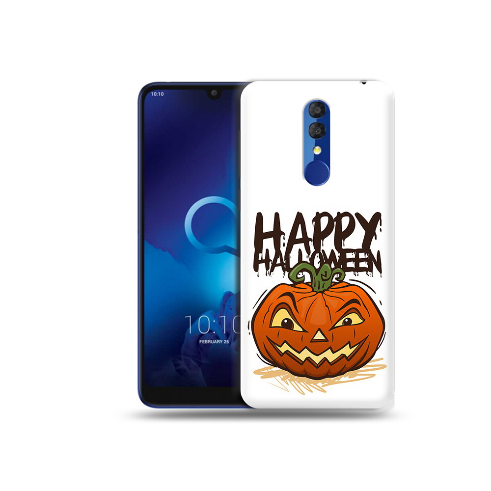 

Чехол MyPads Tocco для Alcatel 3L 5039D (2019) Хэллоуин счастливый (PT227139.667.195), Прозрачный, Tocco