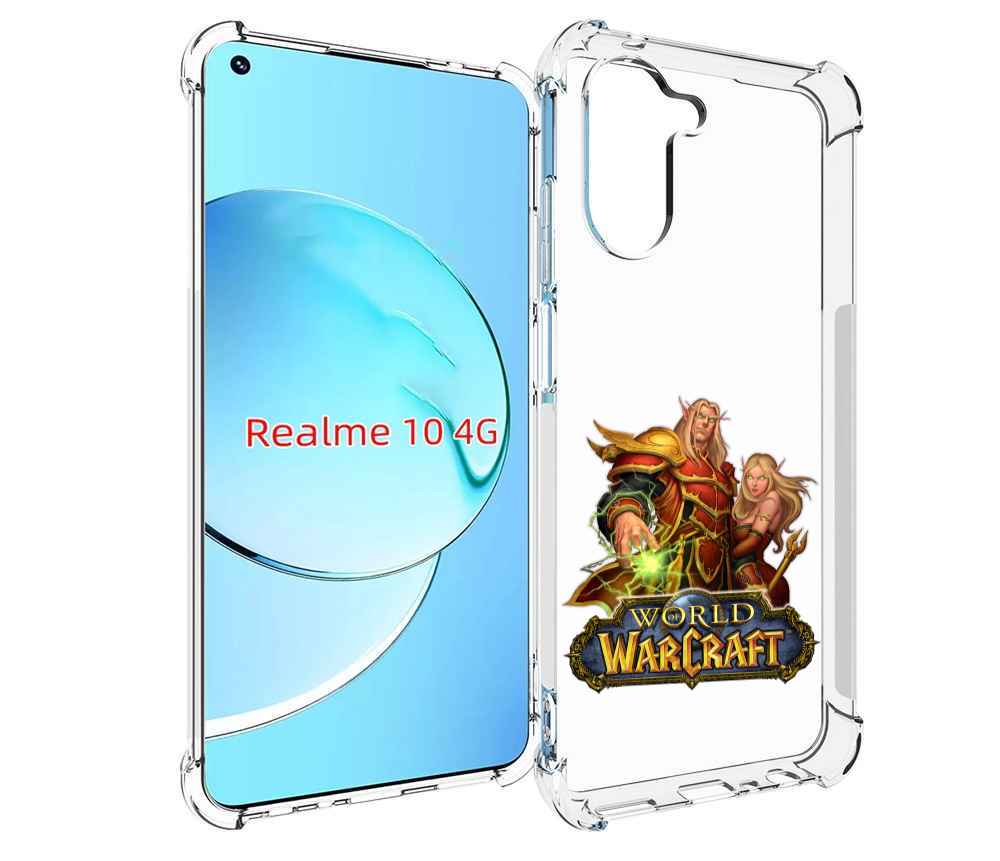 

Чехол MyPads варкрафт2 для Realme 10, Прозрачный, Tocco