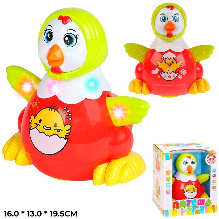 

Игрушка на батарейках 2759A-1-ZYA Потеша Утка в коробке