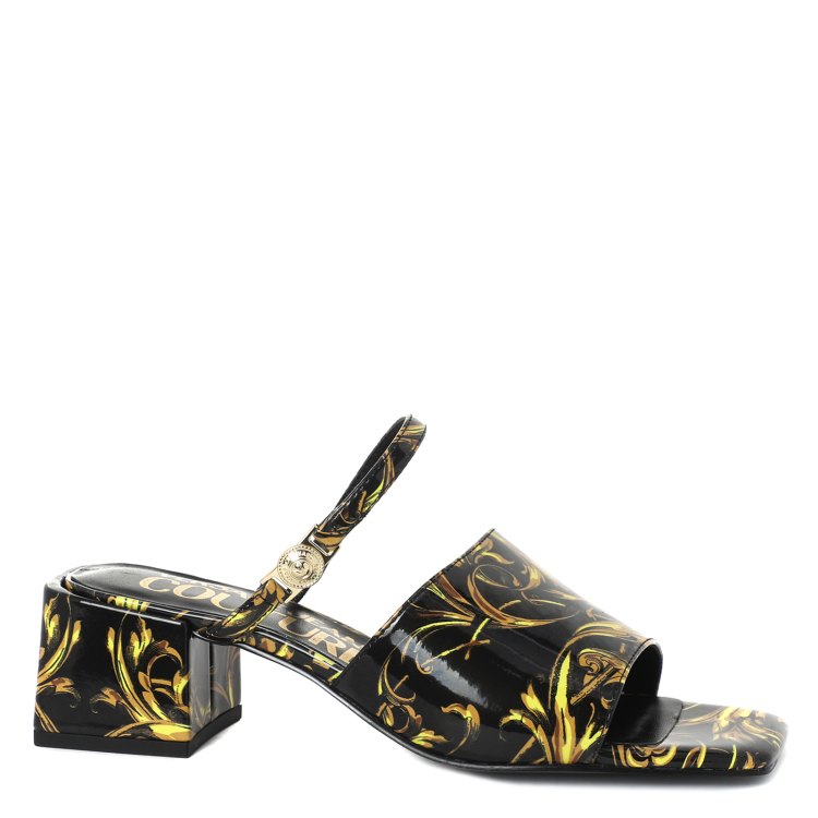 

Босоножки женские Versace Jeans Couture 72VA3S33 черные 38 EU, 72VA3S33