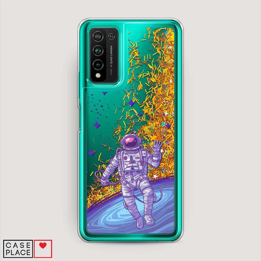 

Чехол Awog на Honor 10X Lite "Космонавт в открытом космосе", Синий, 6104690-1