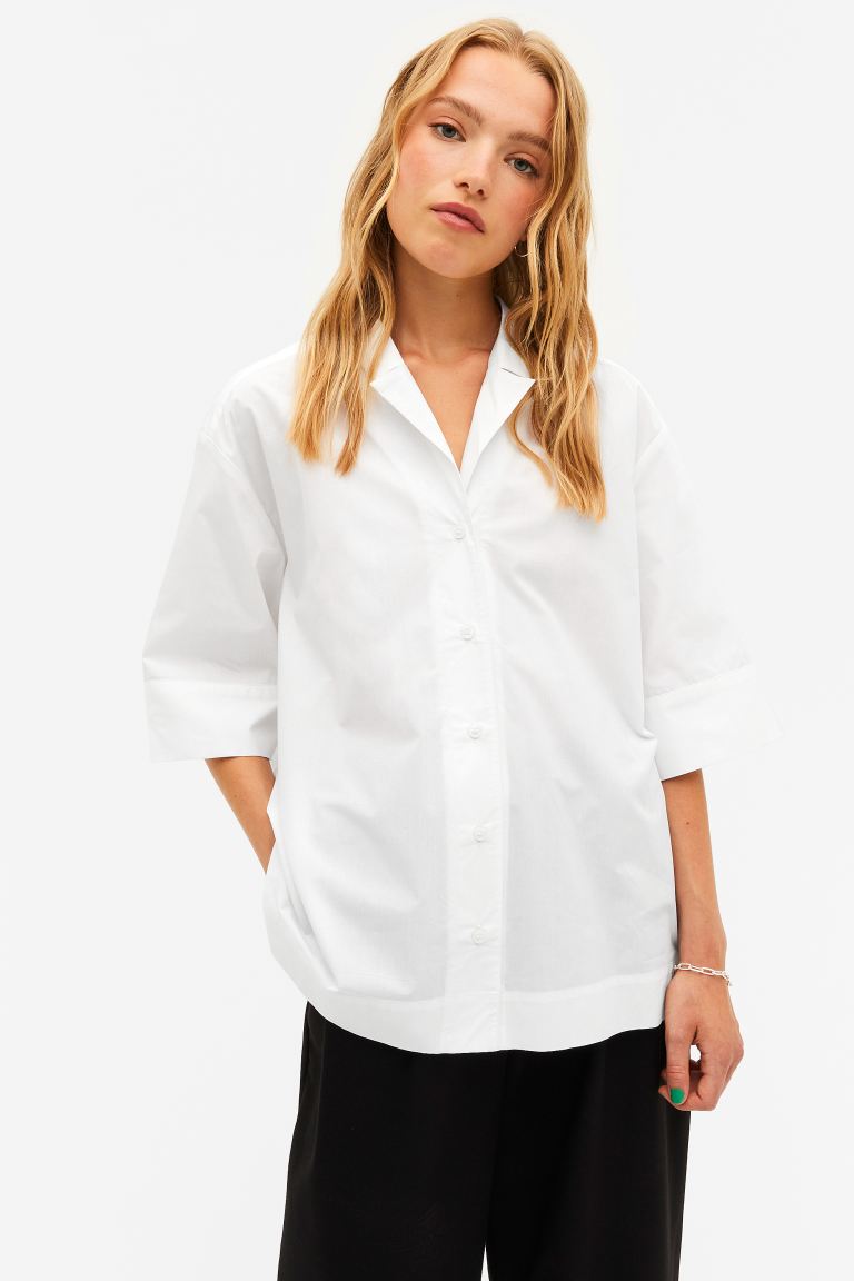 

Рубашка женская Monki 1037031006 белая M (доставка из-за рубежа), 1037031006