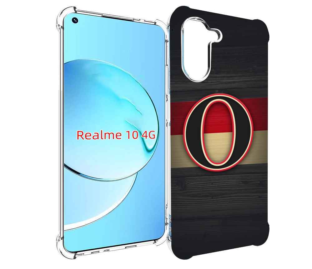 

Чехол MyPads оттава сенаторс для Realme 10, Прозрачный, Tocco