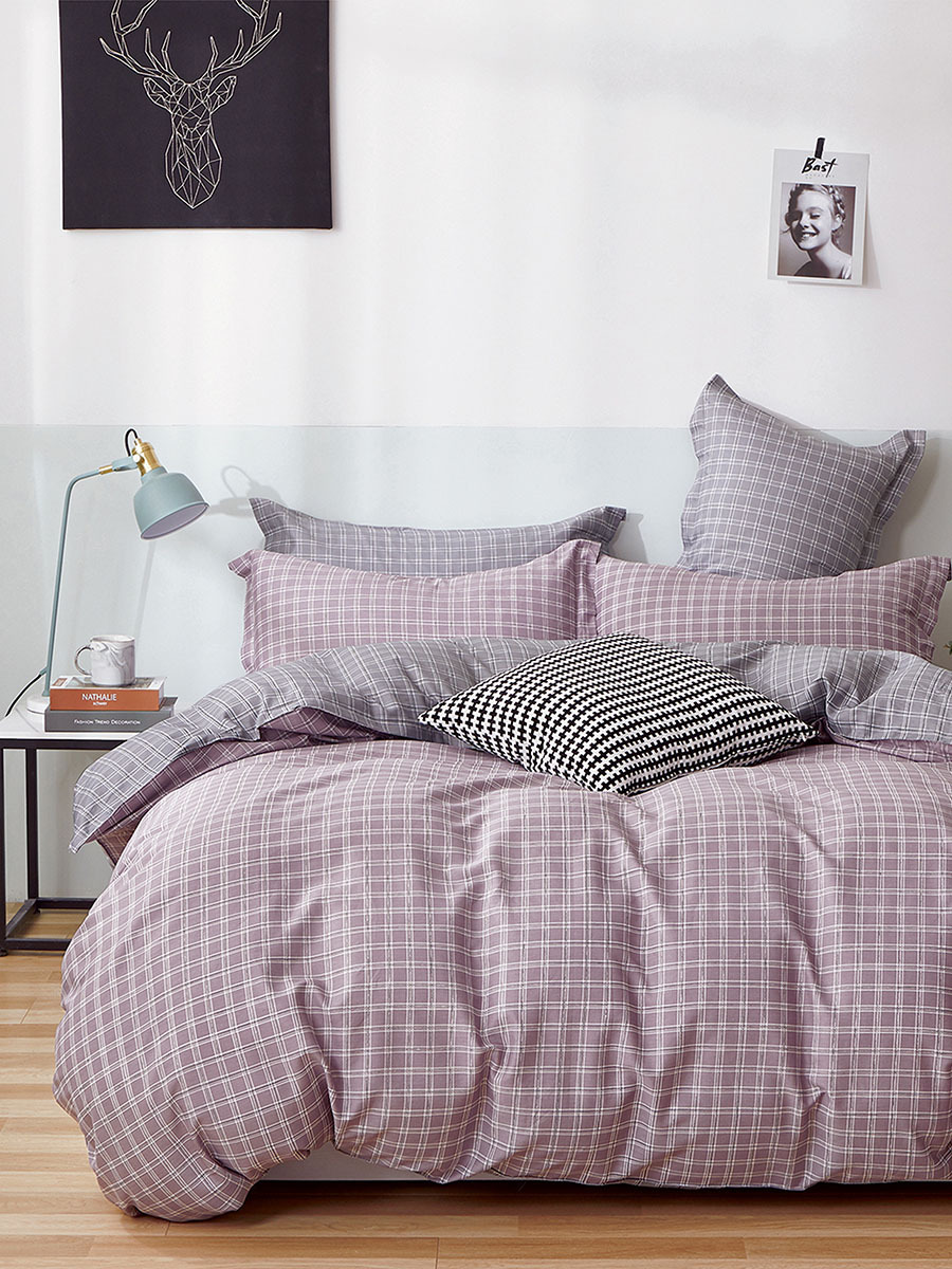 

Постельное белье Milky Garden "Hesen" евро на молнии