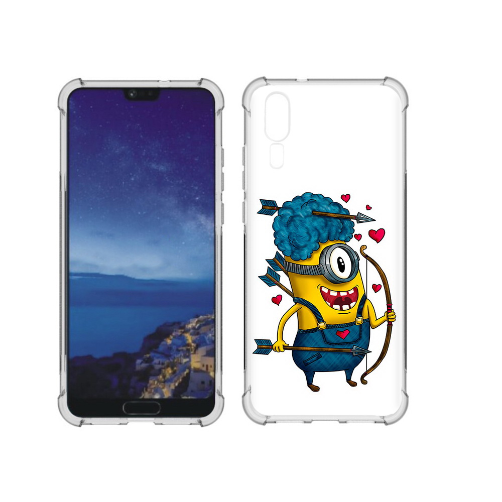 

Чехол MyPads Tocco для Huawei P20 Миньон купидон (PT108006.52.117), Прозрачный, Tocco