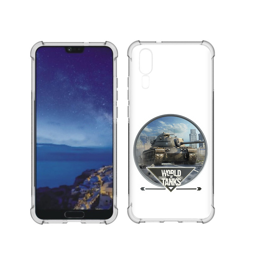 Чехол MyPads Tocco для Huawei P20 Мир танков (PT108006.52.119)