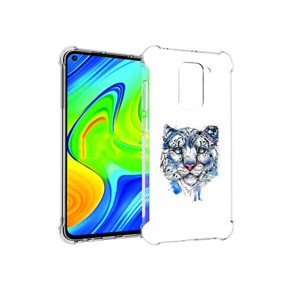Чехол MyPads Tocco для Xiaomi Redmi Note 9 водяной тигр (PT150805.258.263)
