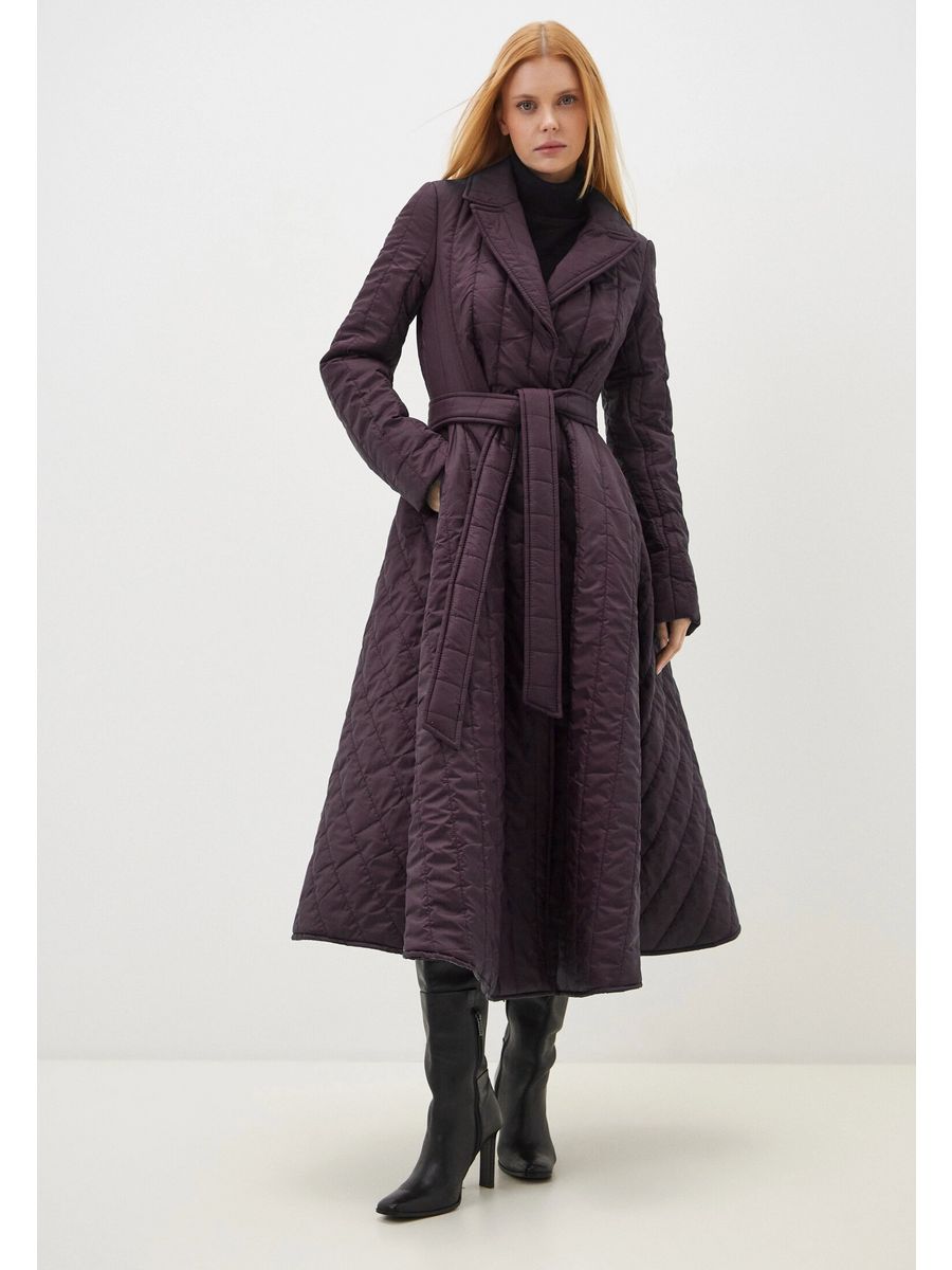 

Пальто женское Louren Wilton 762 фиолетовое 42 RU, Фиолетовый, 762