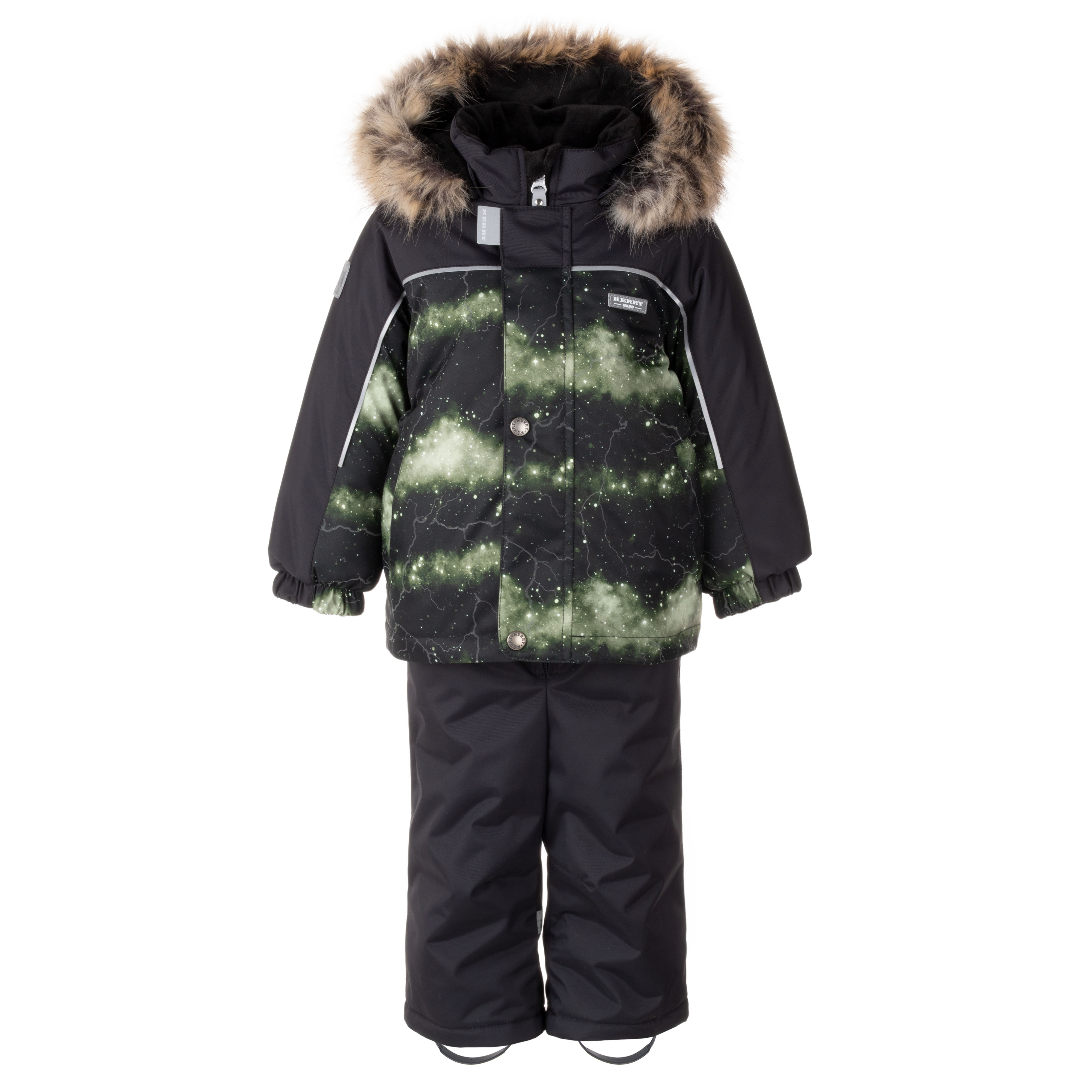 Комплект верхней одежды детский KERRY K22418, зеленый, 80