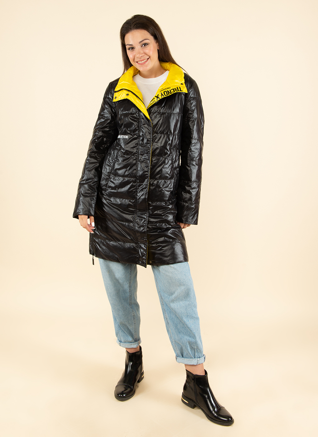 

Куртка женская Britt 53483 черная 50 RU, 53483