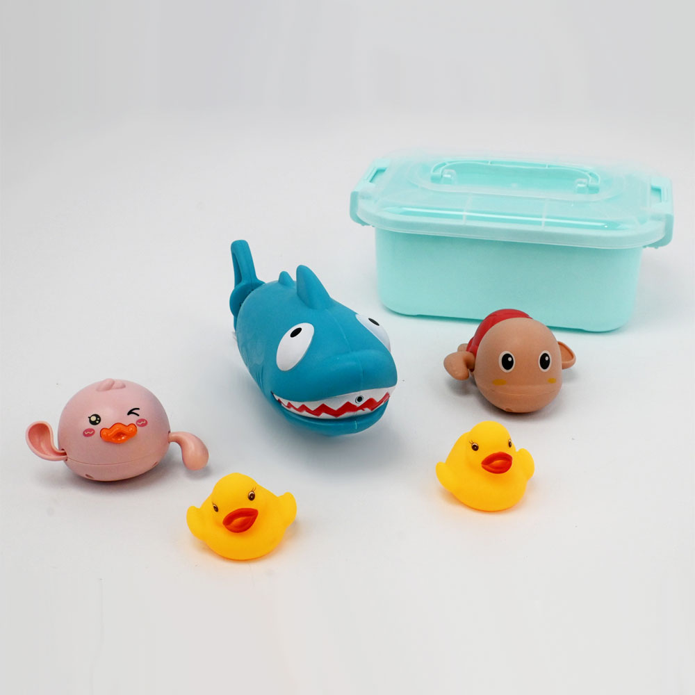 Игрушки для купания Baby Toys, заводные, 5 предм, KL-702