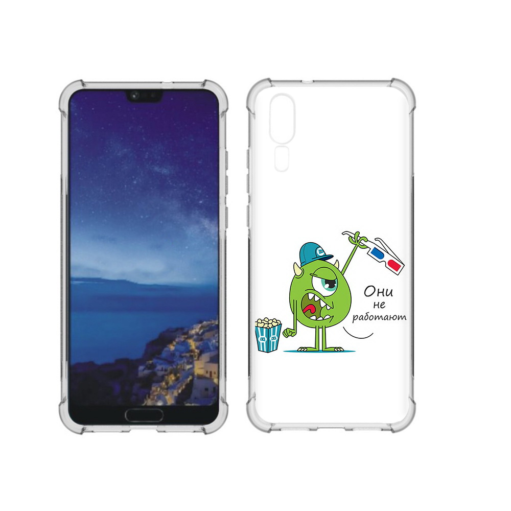 

Чехол MyPads Tocco для Huawei P20 Очки не работают (PT108006.52.129), Прозрачный, Tocco