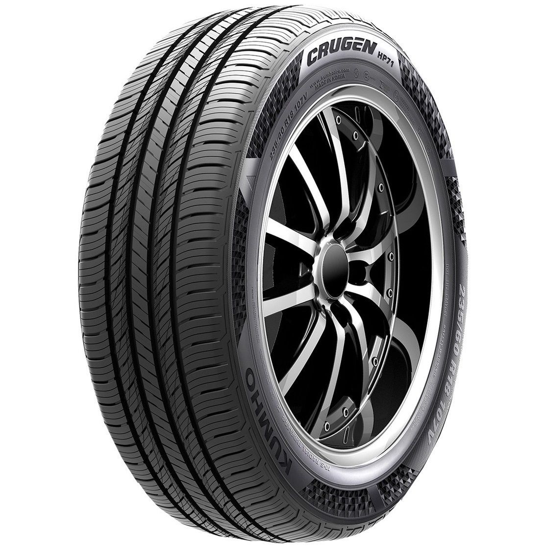 Автошина Kumho 225/55 R18 98V Crugen HP71, арт. 2327403