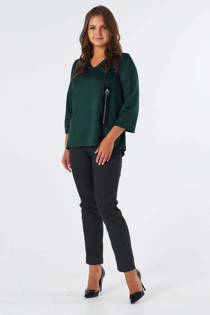 

Блуза женская Fly 24-15 зеленая 52 RU, 24-15