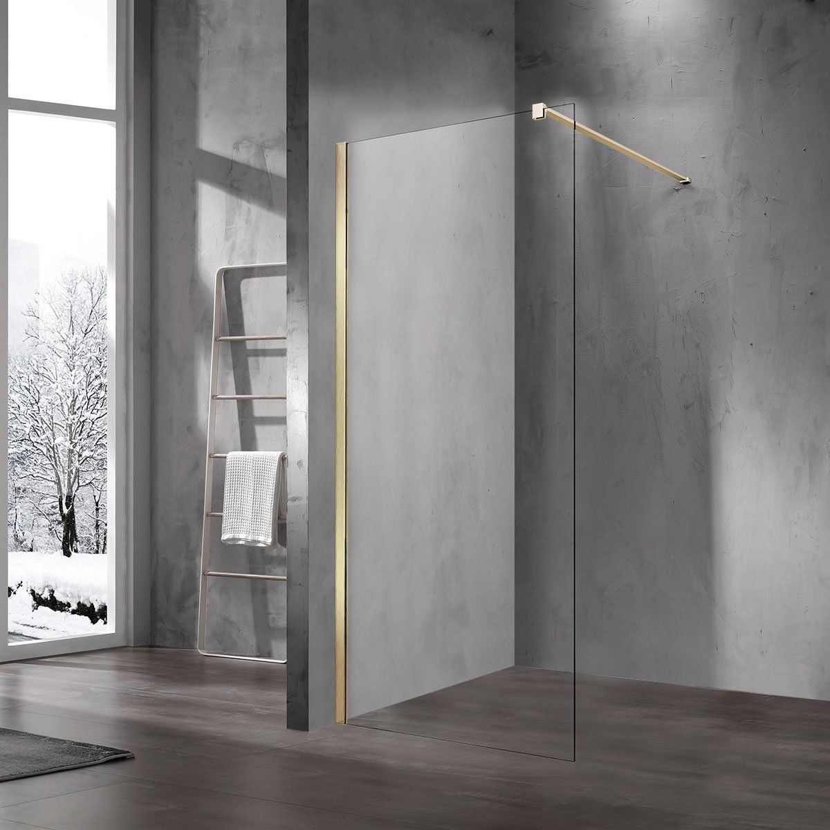 

Душевая перегородка Vincea Walk-In VSW-1H700CLG, 700*2000, матовый золотой, Walk-In VSW-1H700CLG, 700*2000, матовый золотой, стекло прозрачное