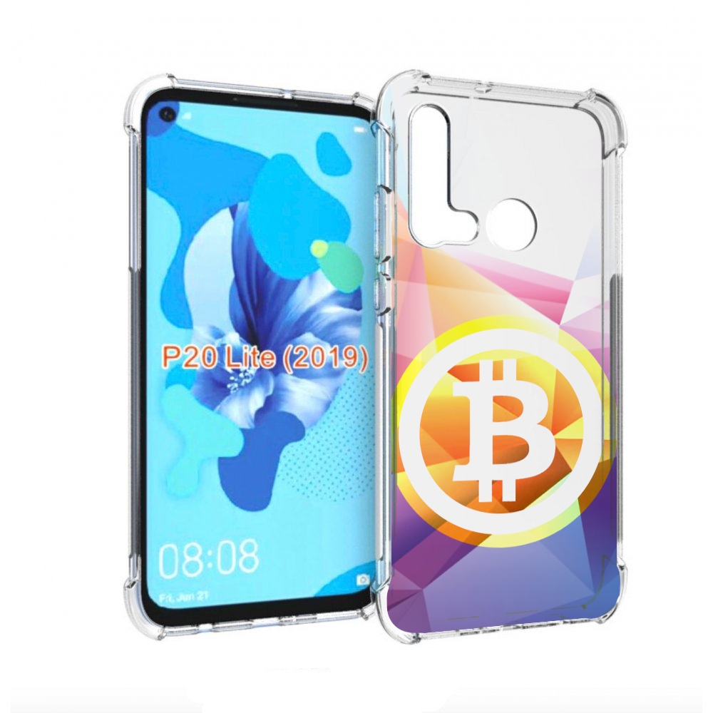 

Чехол бампер MyPads Биткоин для Huawei P20 Lite (2019), Прозрачный, Tocco