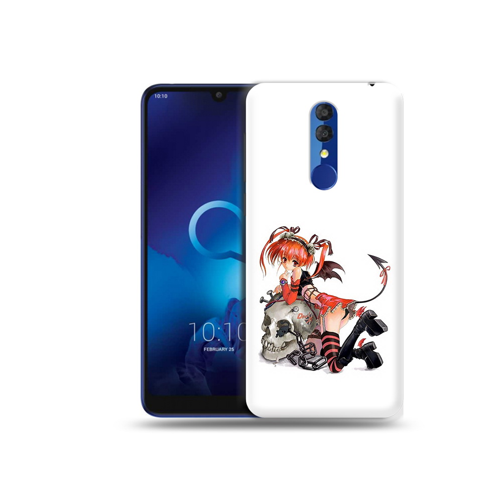 

Чехол MyPads Tocco для Alcatel 3L 5039D (2019) аниме (PT227139.667.221), Прозрачный, Tocco