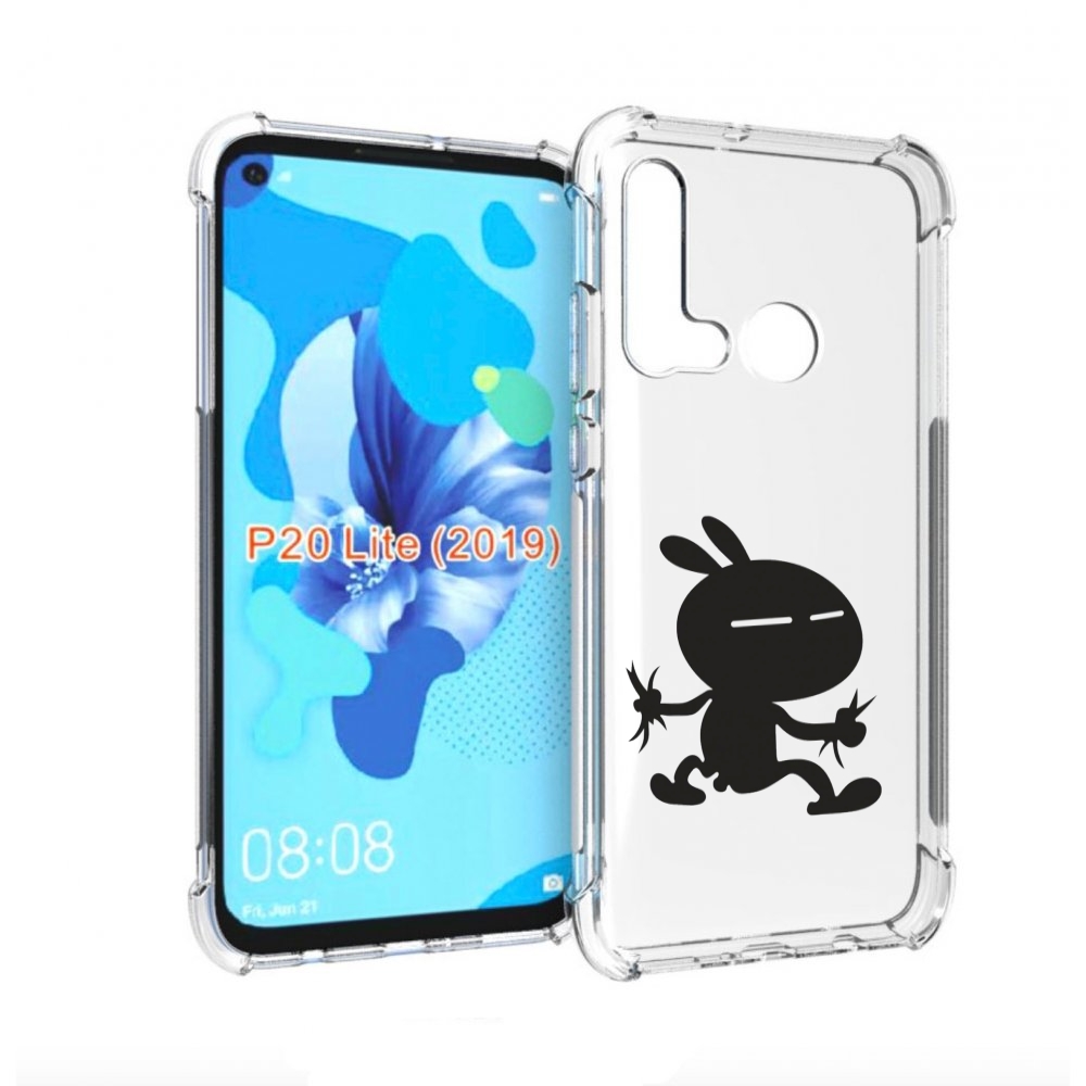 

Чехол бампер MyPads Боец для Huawei P20 Lite (2019), Прозрачный, Tocco