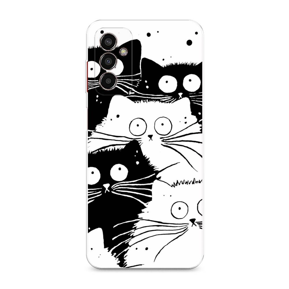 

Чехол Awog на Samsung Galaxy M13 / Самсунг M13 "Коты черно-белые", Разноцветный, 2106850-2