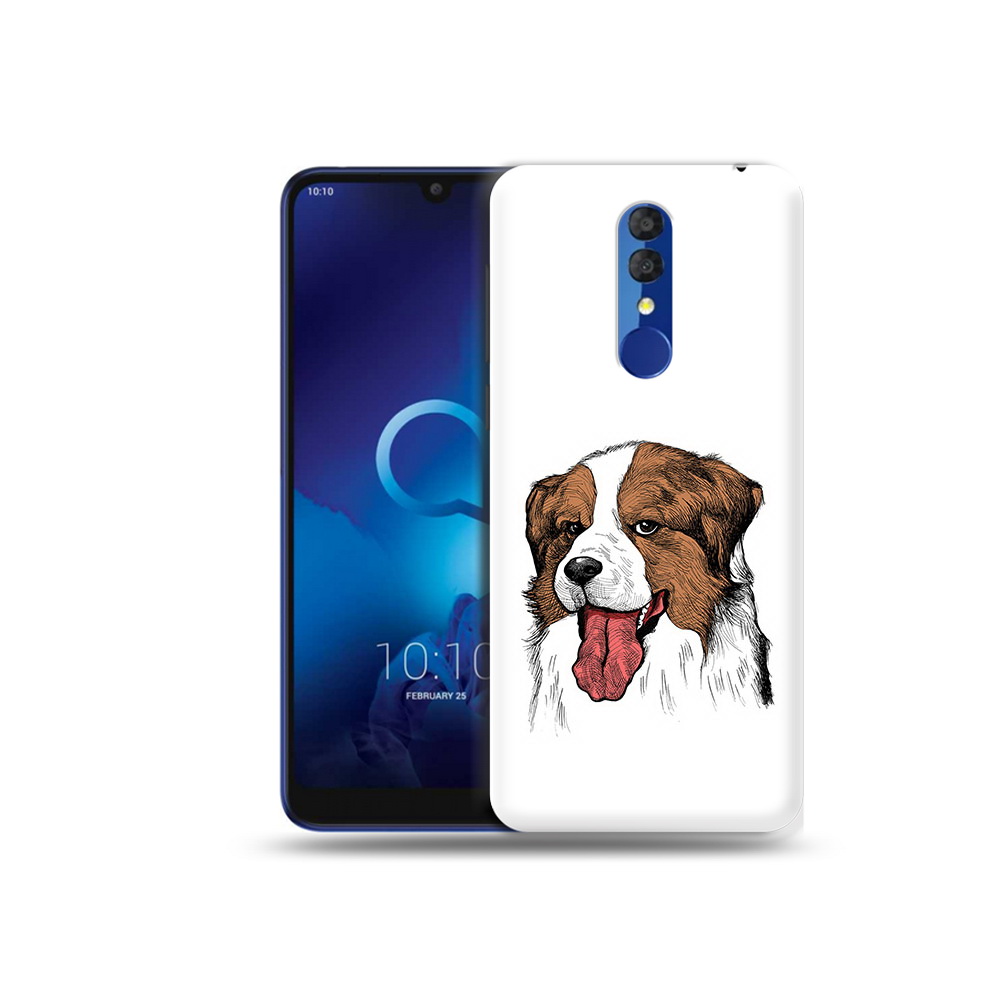 

Чехол MyPads Tocco для Alcatel 3L 5039D (2019) бетховен (PT227139.667.230), Прозрачный, Tocco