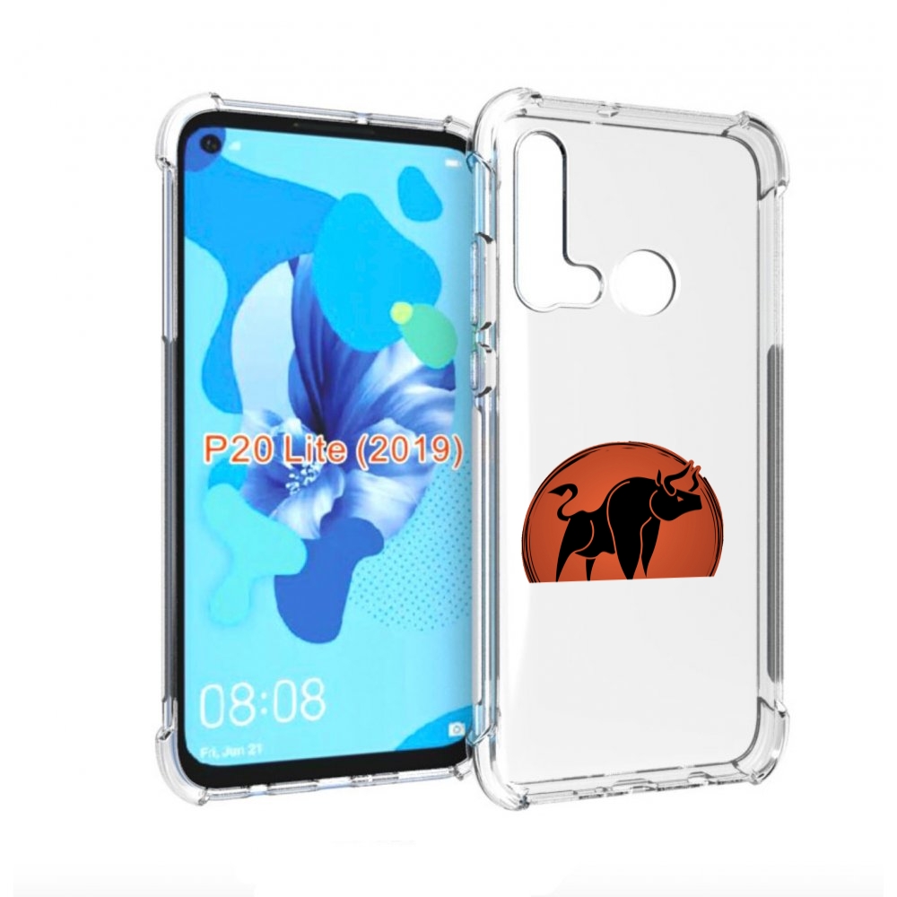 

Чехол бампер MyPads Бык-2 для Huawei P20 Lite (2019), Прозрачный, Tocco