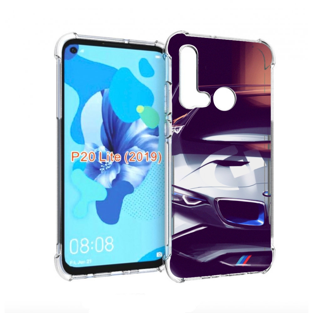 

Чехол бампер MyPads Бэмвэ мужской для Huawei P20 Lite (2019), Прозрачный, Tocco