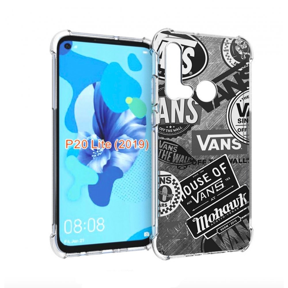 

Чехол бампер MyPads Ванс-постер для Huawei P20 Lite (2019), Прозрачный, Tocco