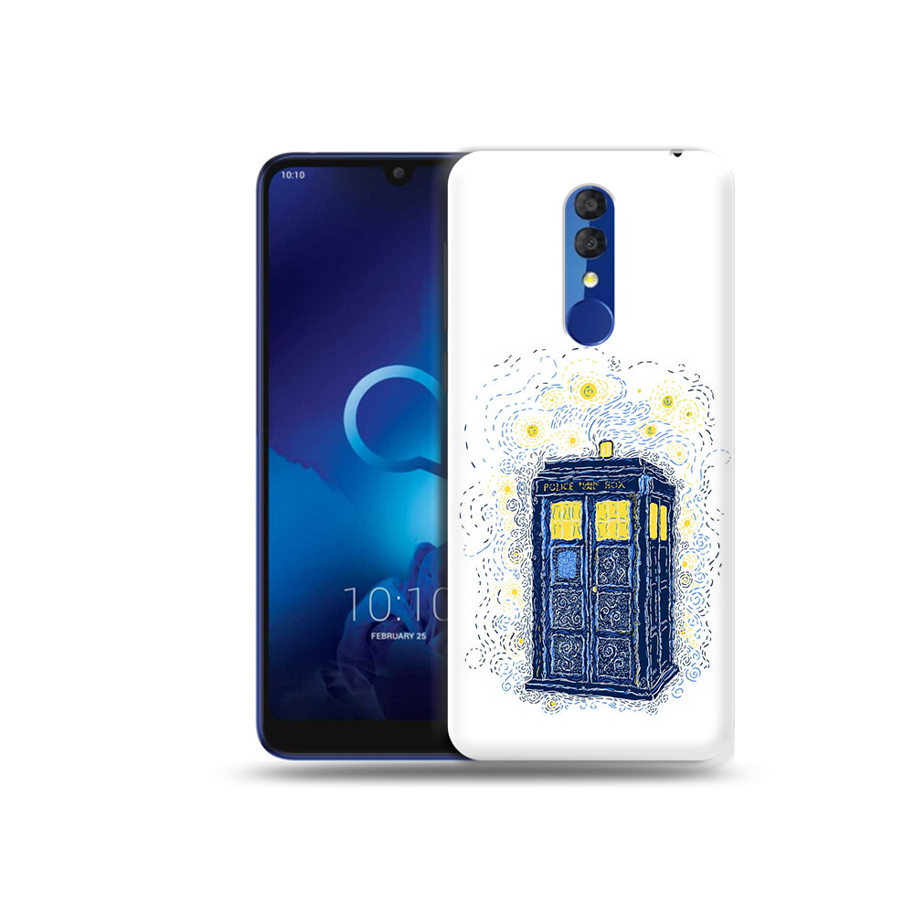 

Чехол MyPads Tocco для Alcatel 3L 5039D (2019) будка рисунок (PT227139.667.249), Прозрачный, Tocco