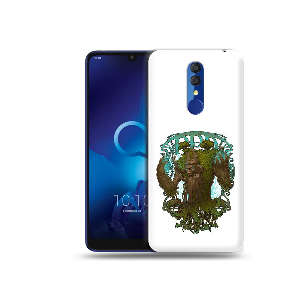 

Чехол MyPads Tocco для Alcatel 3L 5039D (2019) trent protector (PT227139.667.25), Прозрачный, Tocco