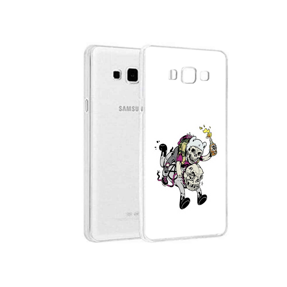 

Чехол MyPads Tocco для Samsung Galaxy A5 (2015) время приключений скелеты, Прозрачный, Tocco