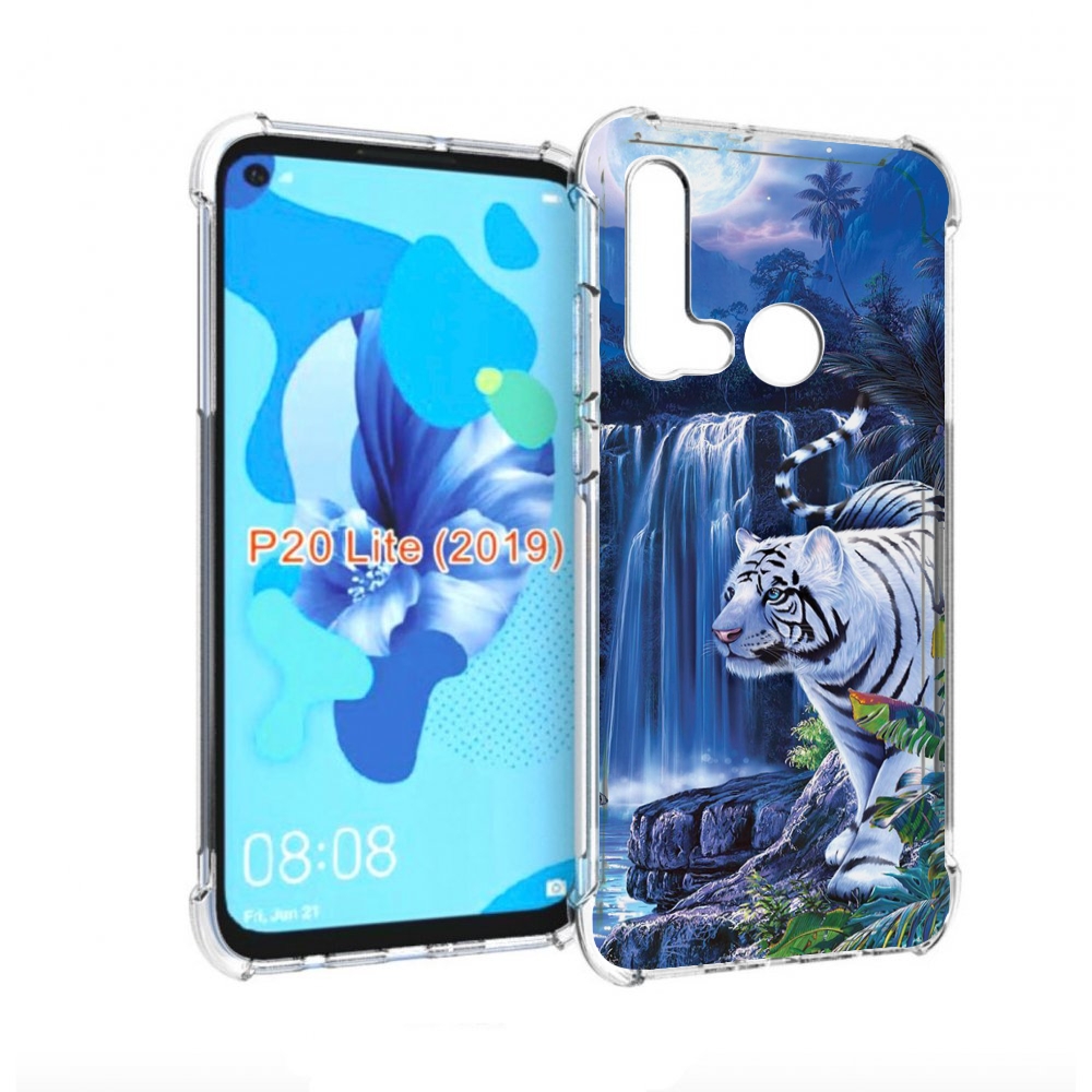 

Чехол бампер MyPads Водопад для Huawei P20 Lite (2019), Прозрачный, Tocco
